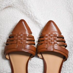 Express pointed toe ballet flats